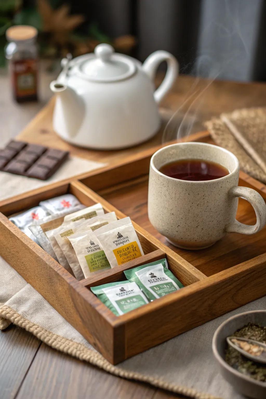 A spiced tea sampler that warms up your autumn mornings.