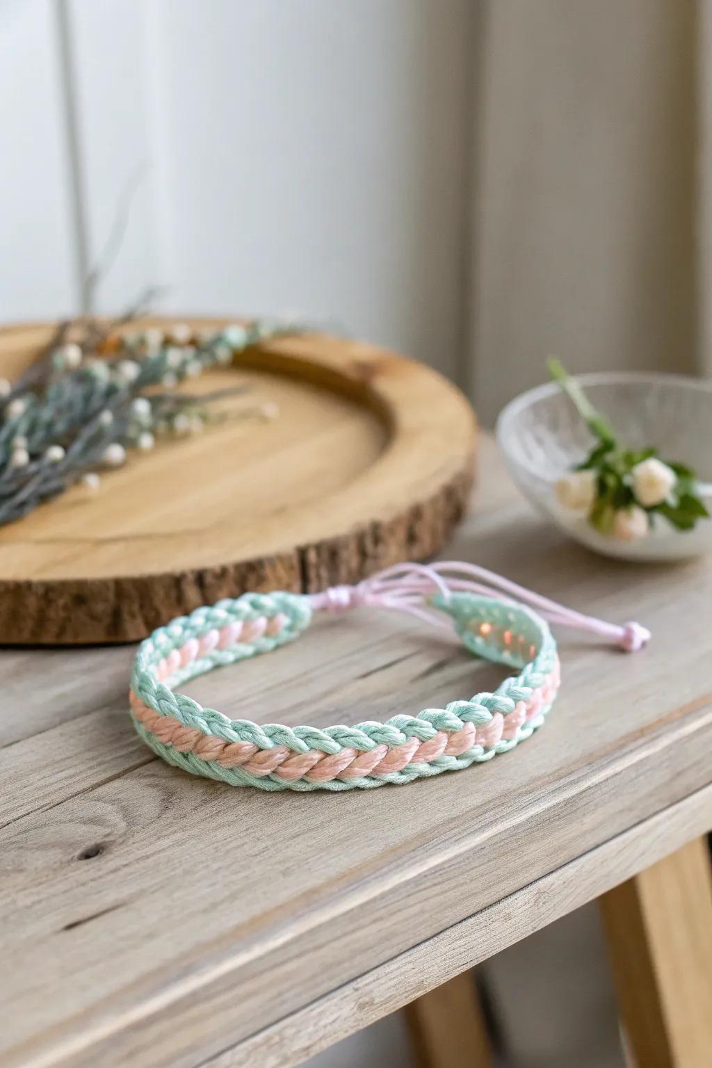 Illuminate your adventures with a radiant night sparkle friendship bracelet, where simplicity meets captivating beauty.