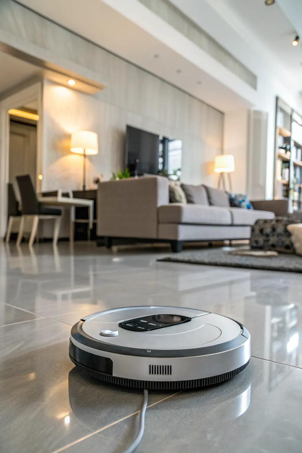 Cleaning is made effortless thanks to vacuum systems.