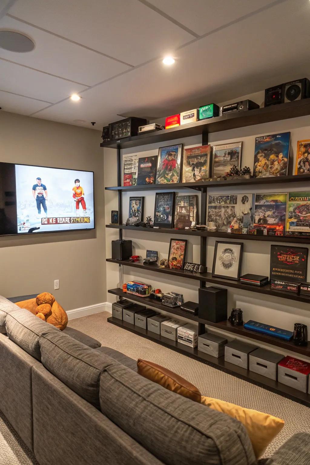 Collectibles infuse a personal sentiment into your gaming area.