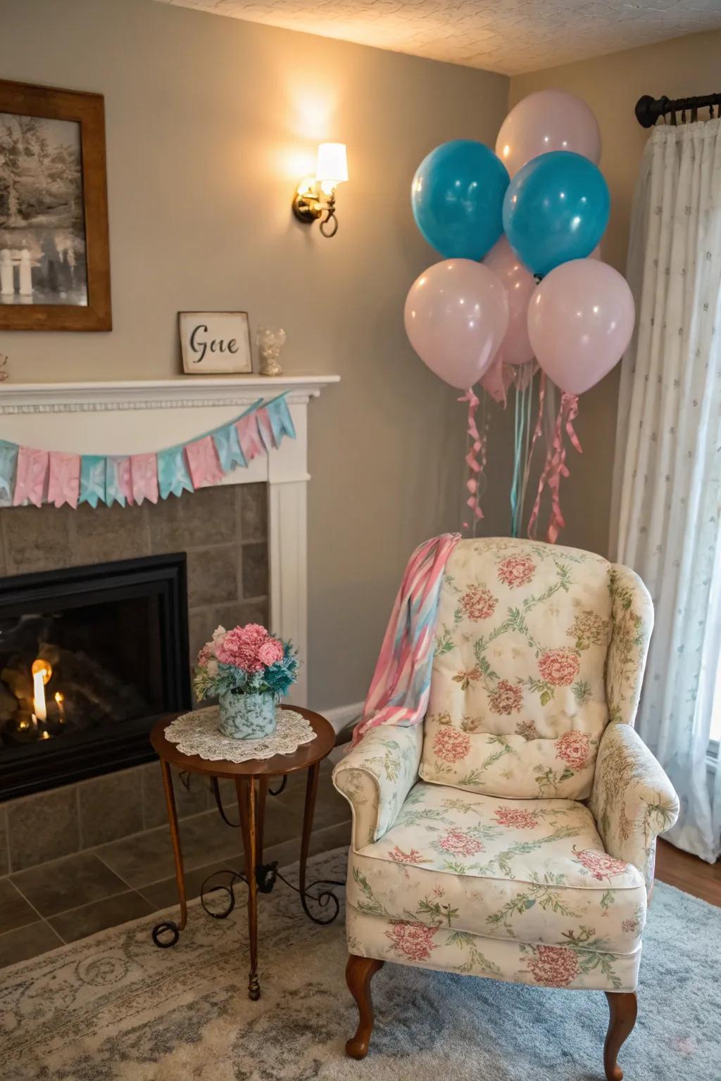 Incorporate vintage furniture to give your occasion a hint of charm.