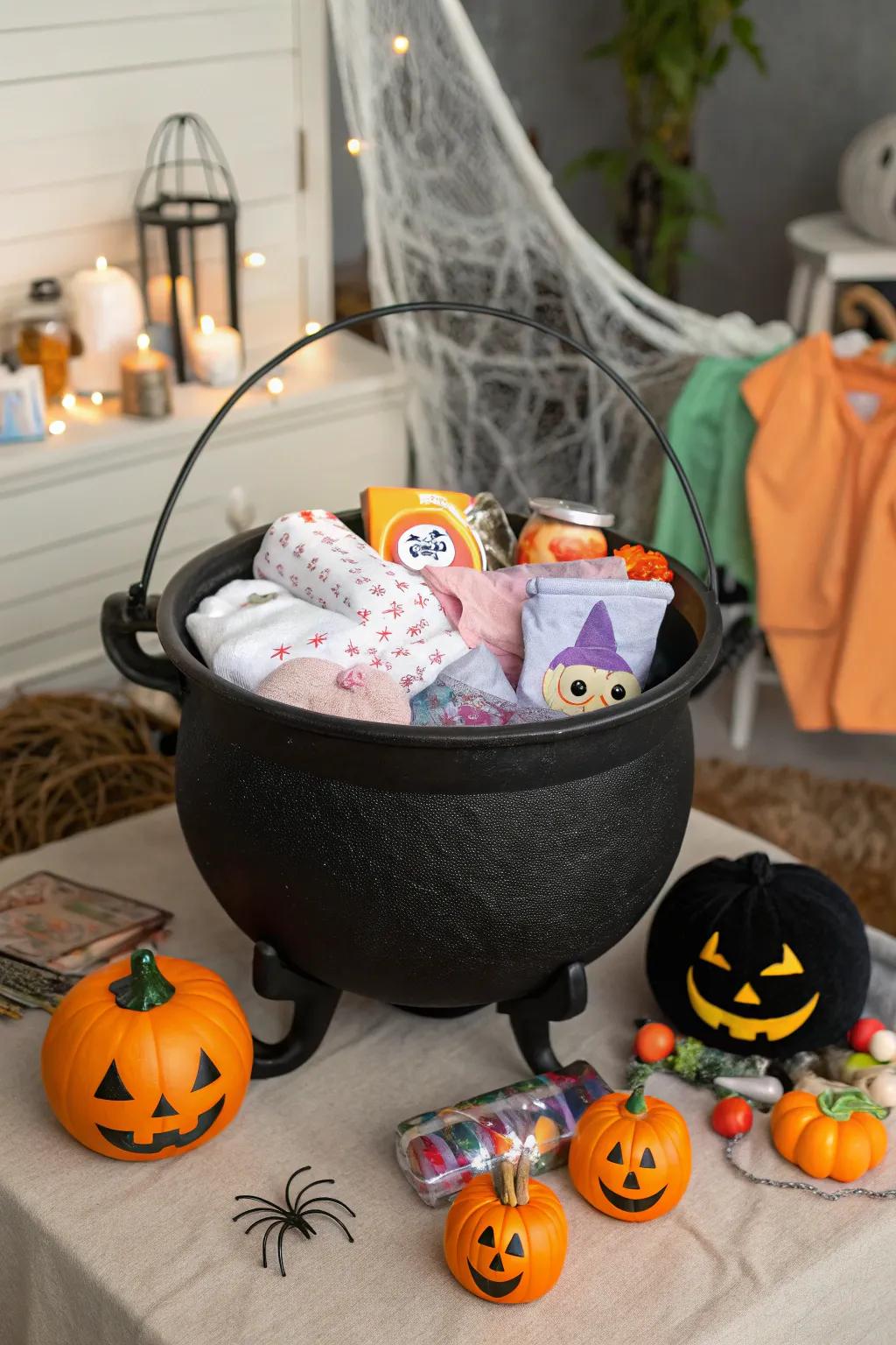 A guessing game enhances interactive delight to your baby celebration.