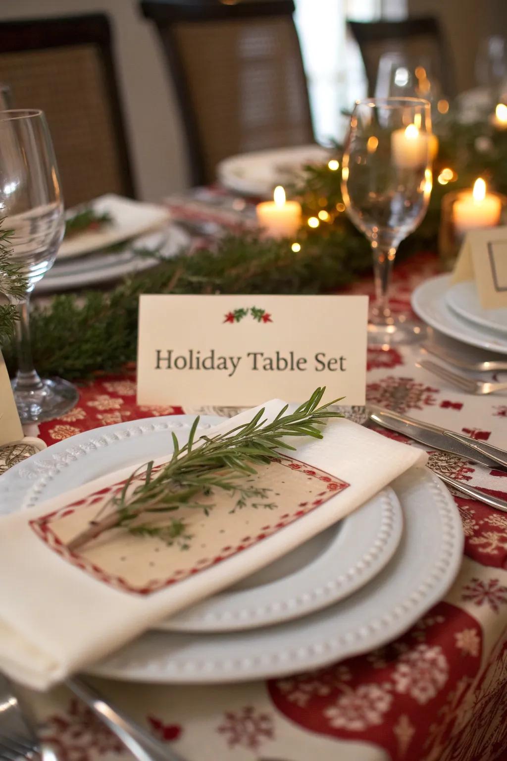 Tailored spot arrangements add a distinctive touch for your guests.