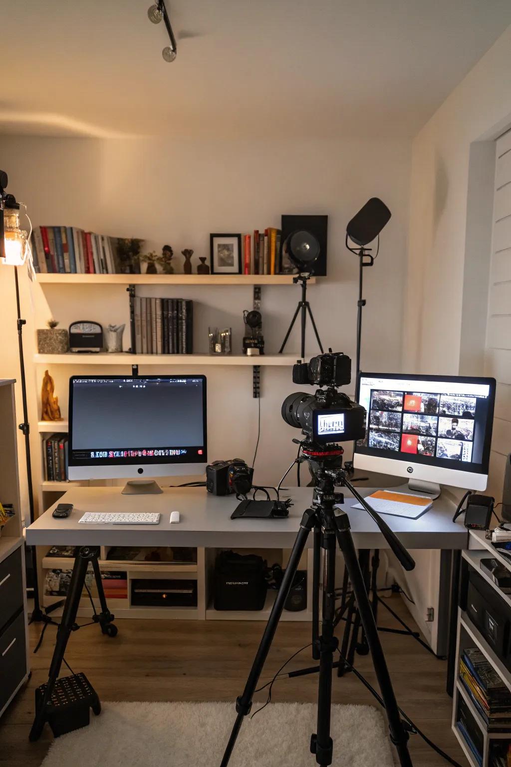 Integrate technology seamlessly into your workspace.