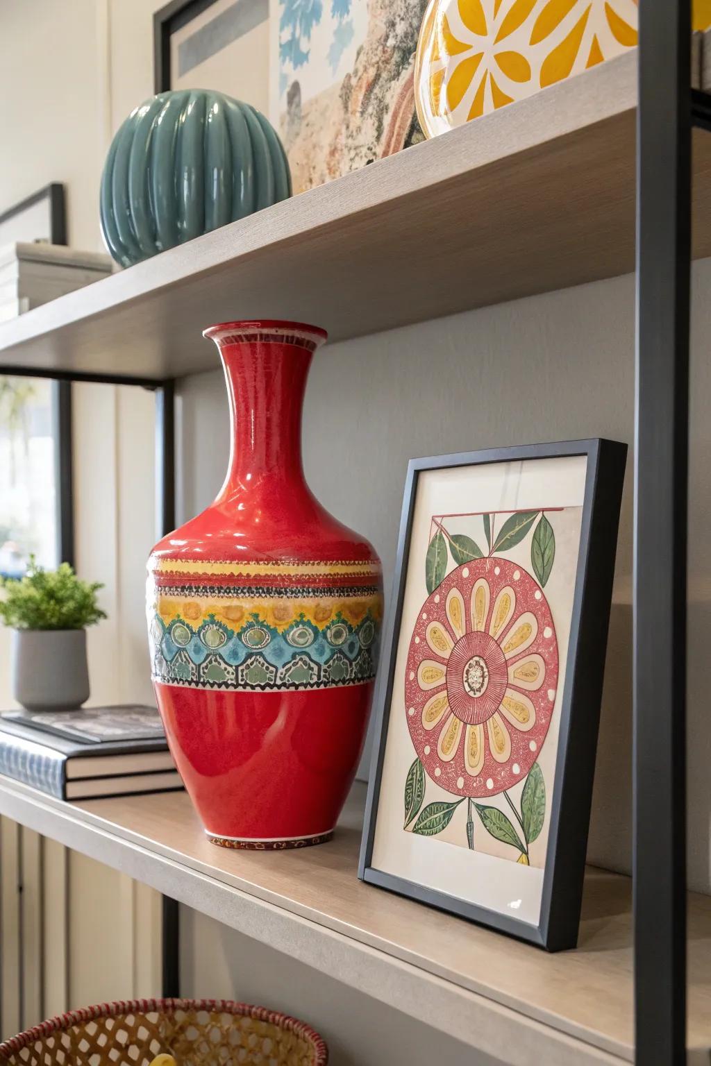 A burst of tint contributes zest.