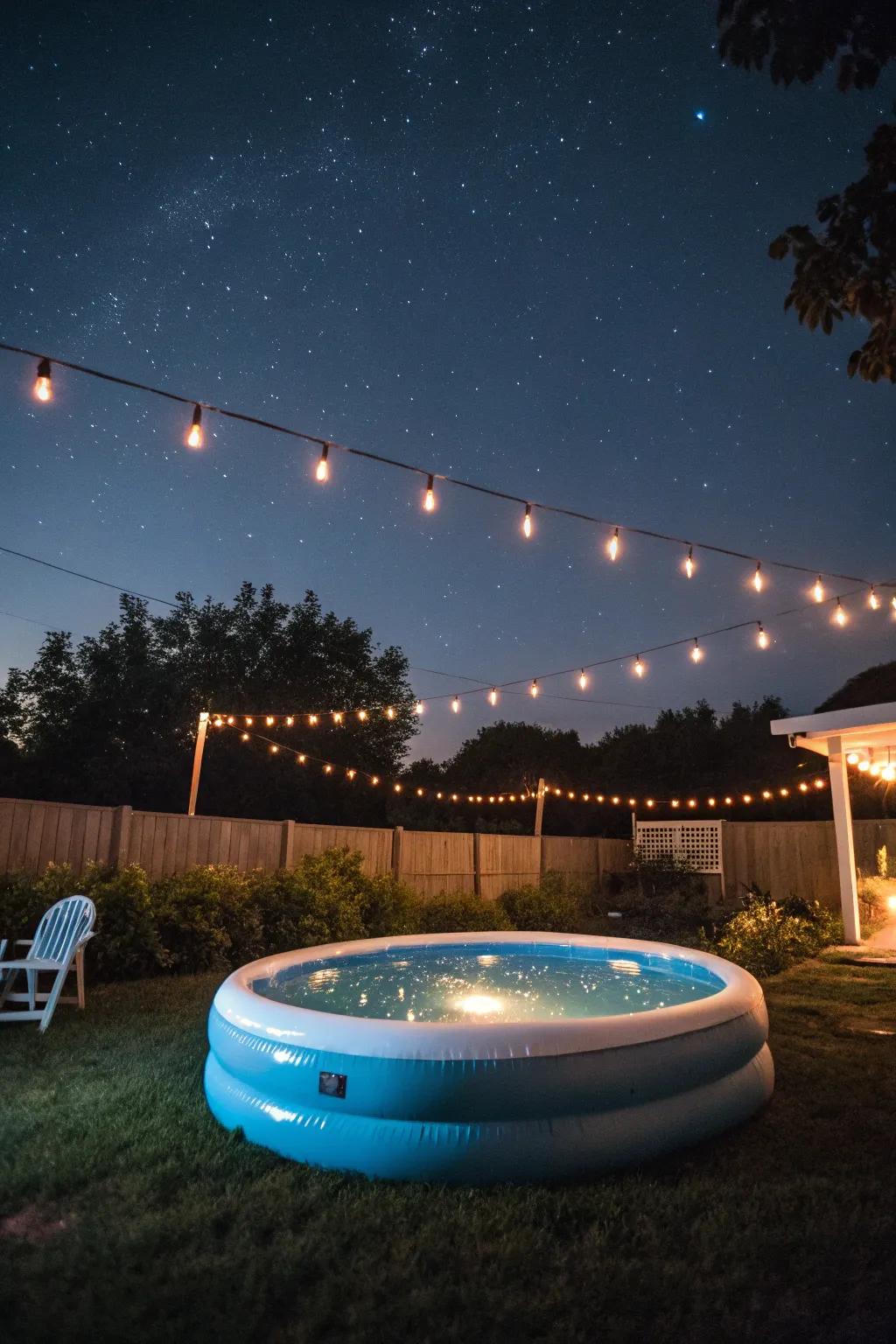 A serene hideaway for tranquil evenings beneath the stars.