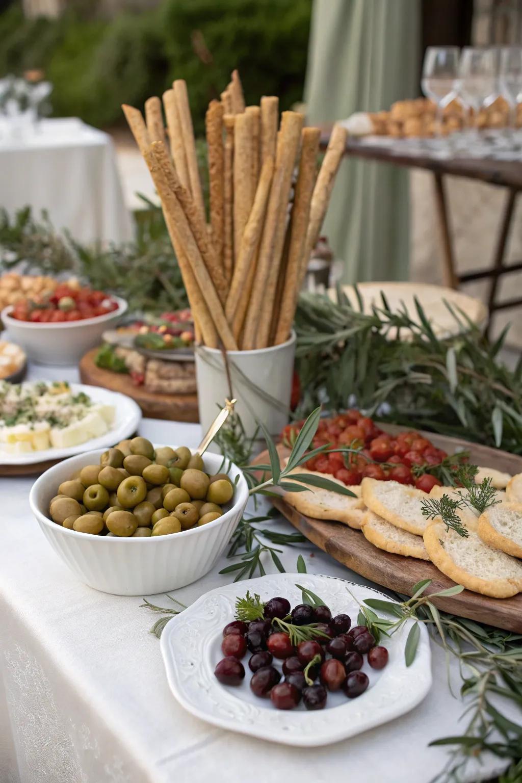 Italian cuisine elements enhance the authenticity.