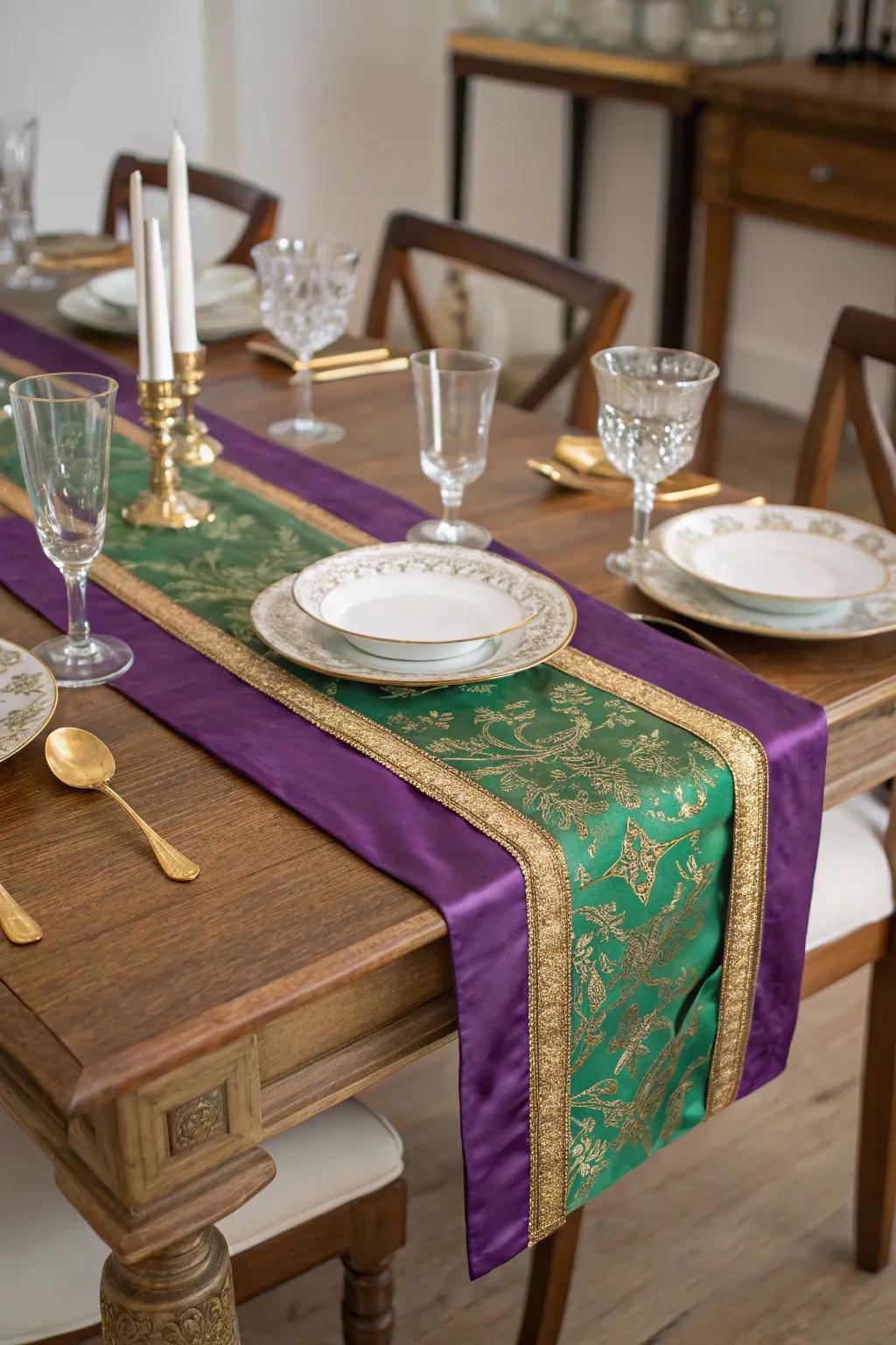 Table scarves stand as a straightforward yet impactful method to embellish your dining space.