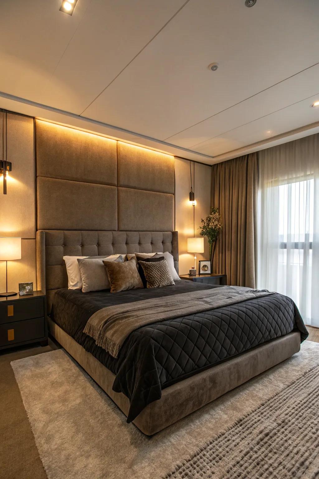 A restful bed is the core of your sleep space.