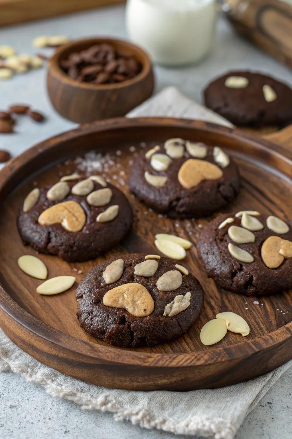 Bear paw cookies, embodying the essence of untamed wilderness.