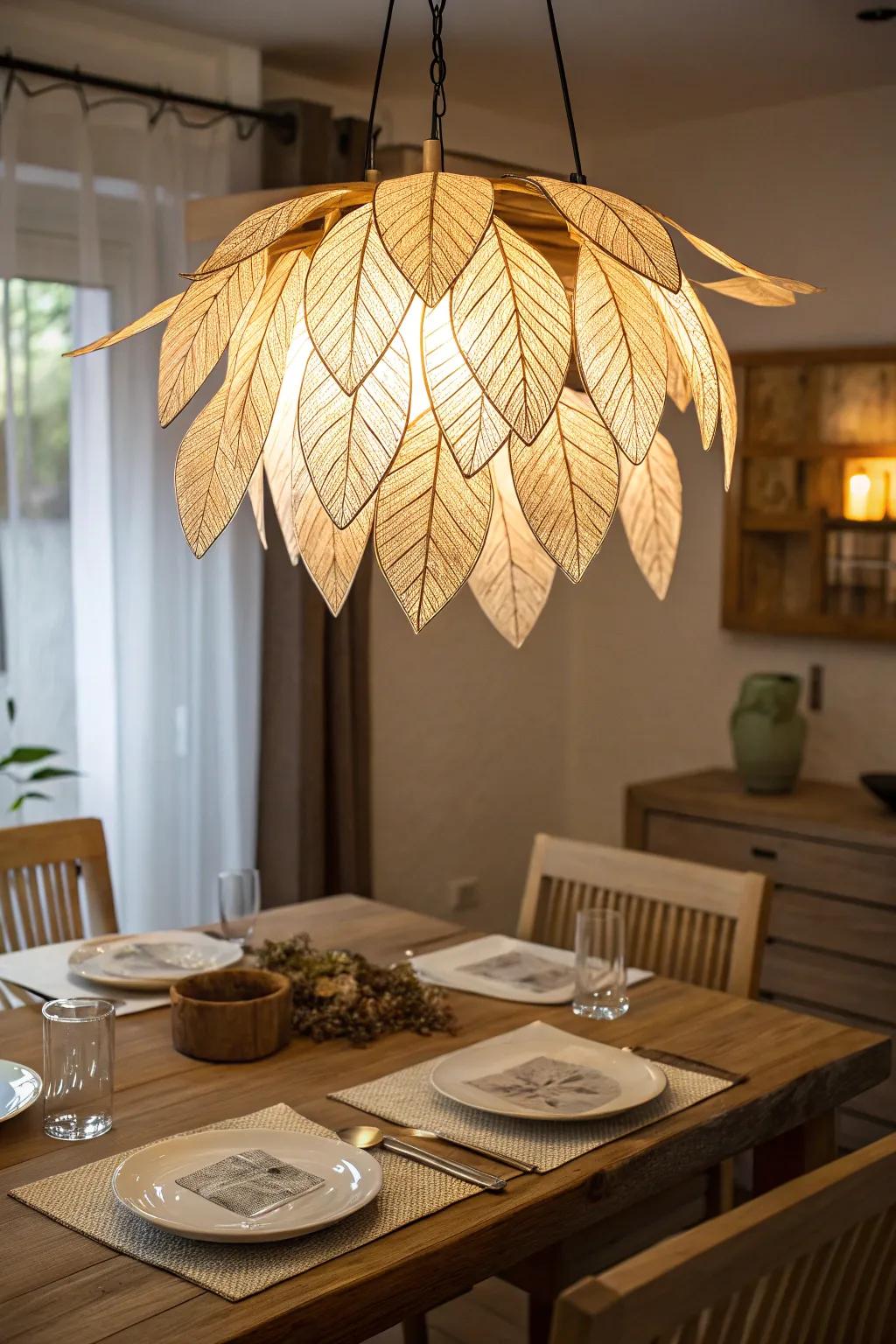 'Bloom' Nature-inspired designs add an organic touch to your area.