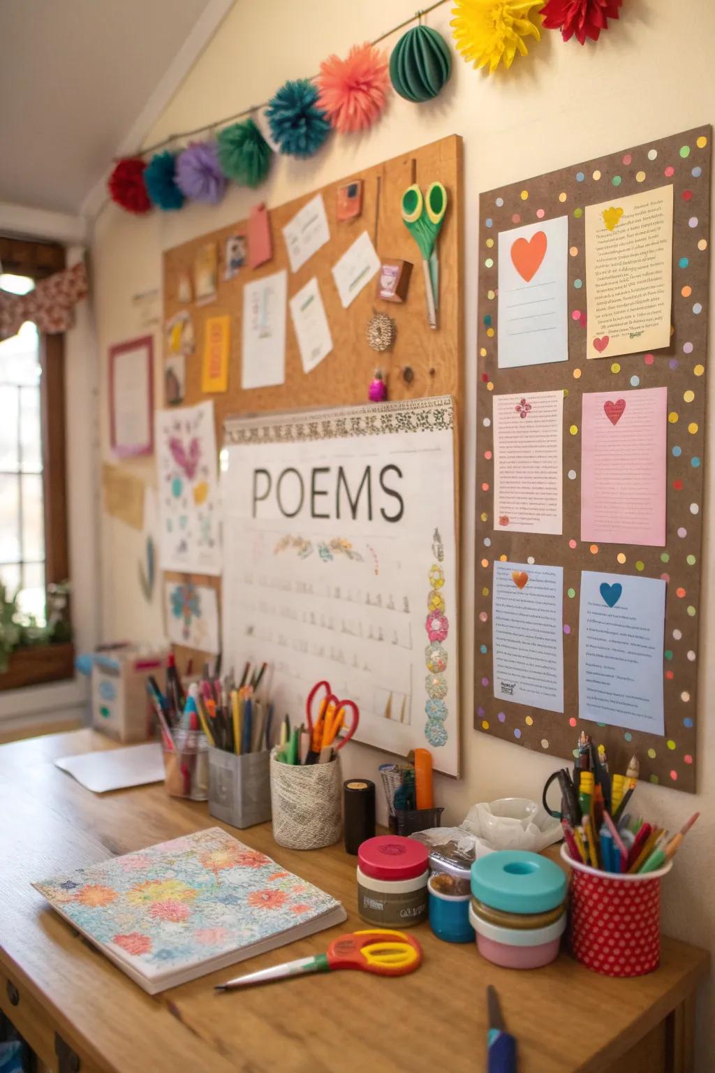 Brighten your board with vibrant cutouts.