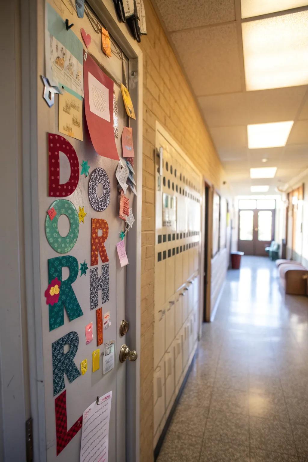 Create a sense of belonging with personalized name tags.