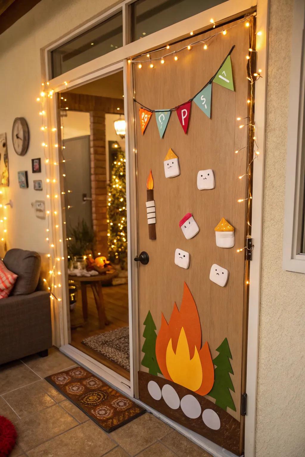 Warm firelight looks for cozy settings.