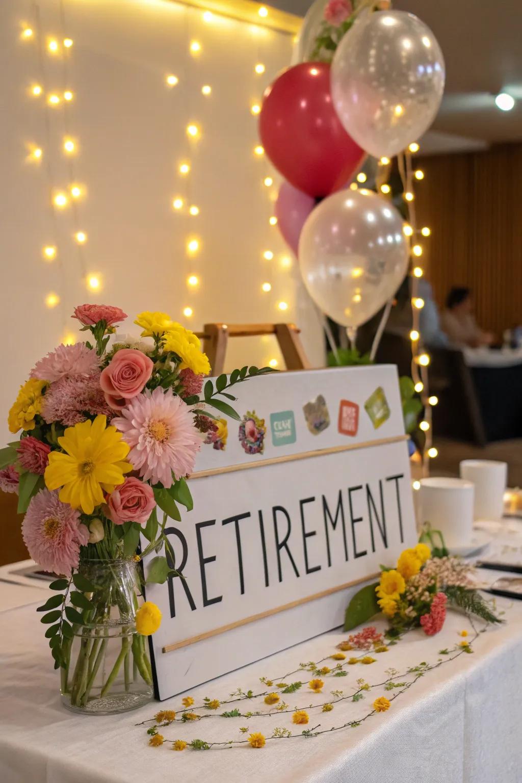 Decorative additions make displays come to life.