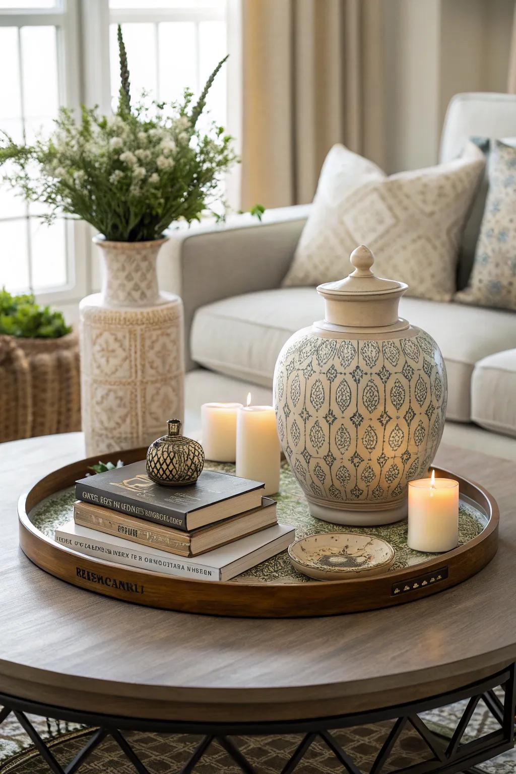 Vases can be stunning focal points on your table.