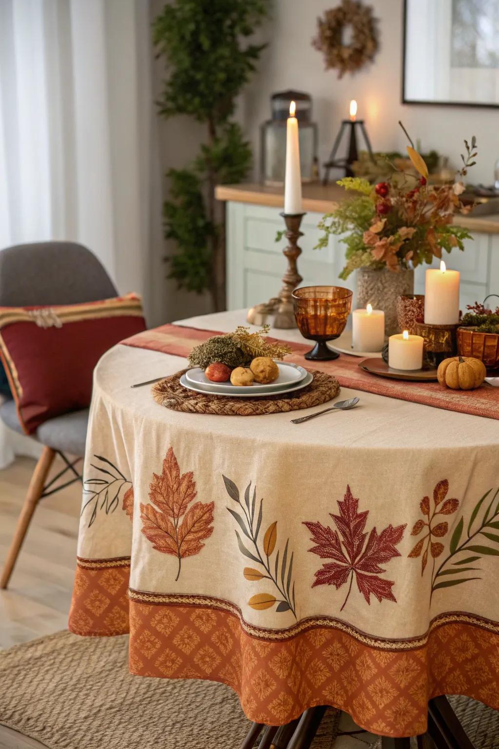 Seasonal hues sustain your table decor revitalized and fashionable.