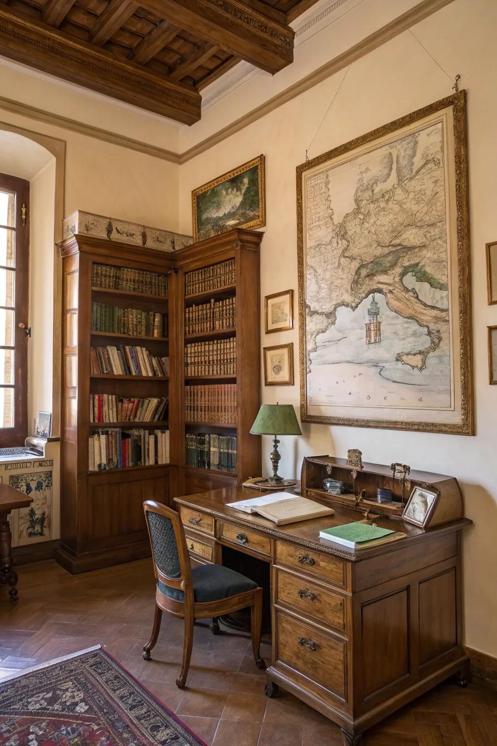 Ancient maps bring history and adventure to your walls.