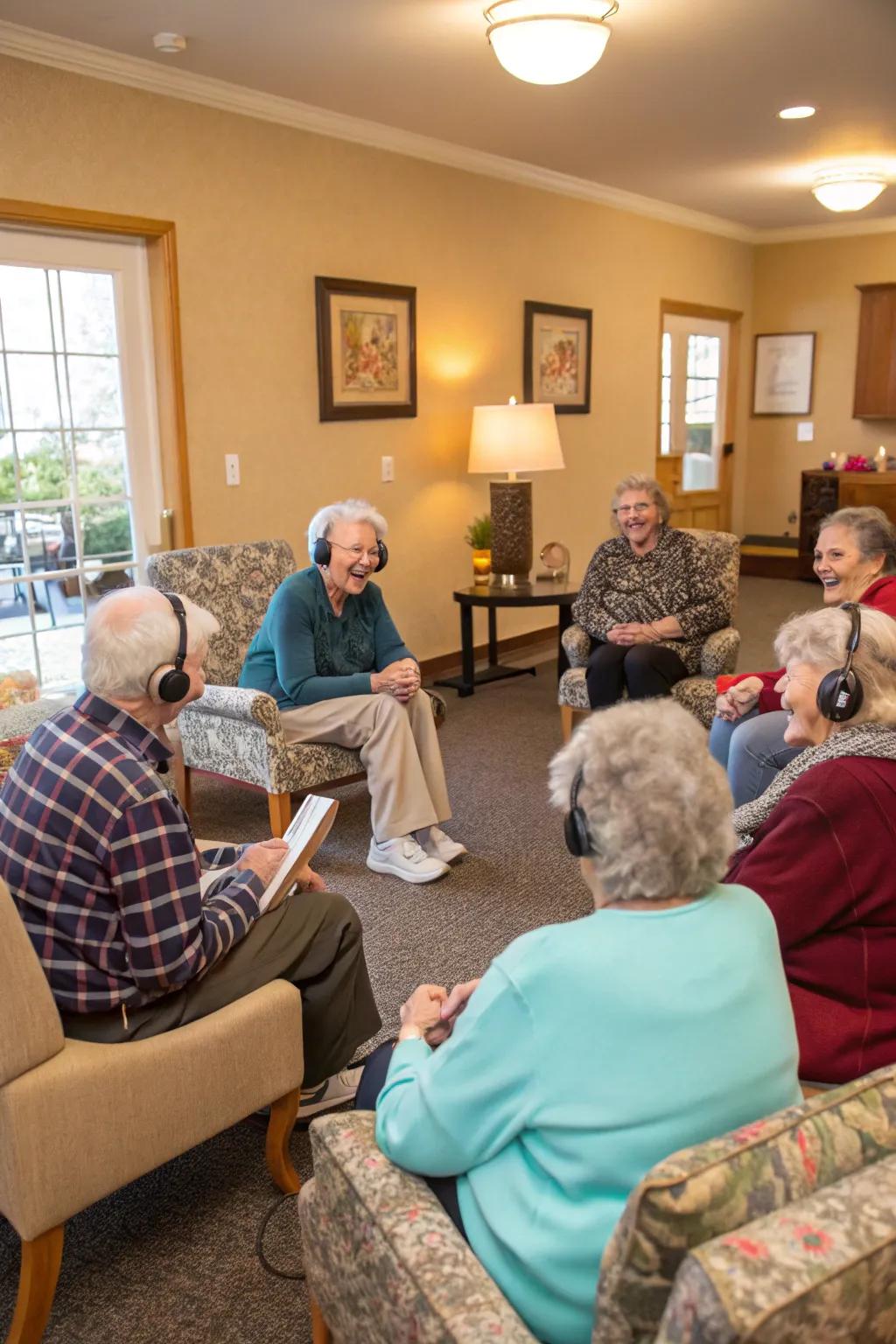 Reconnect with treasured memories via melody gatherings.
