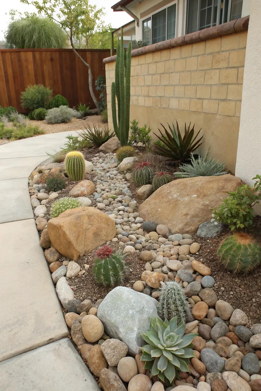 Scaled-down rockeries present a placid and minimal upkeep garden possibility.
