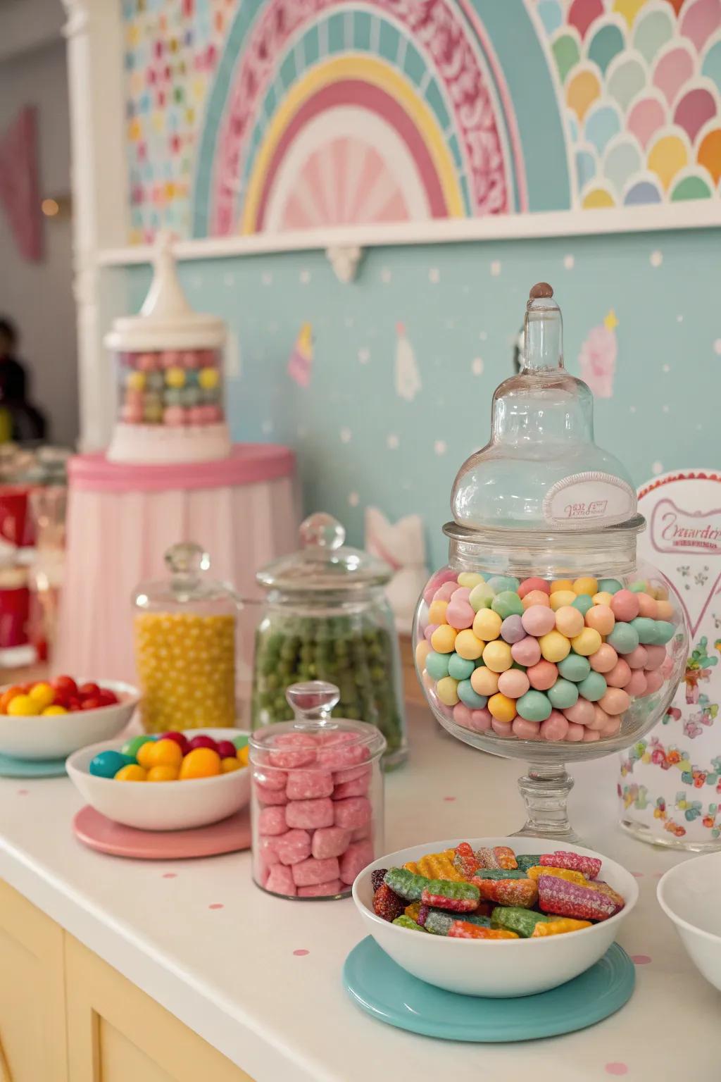 A sentimental sugar collection bringing colorful sweetness to the party.