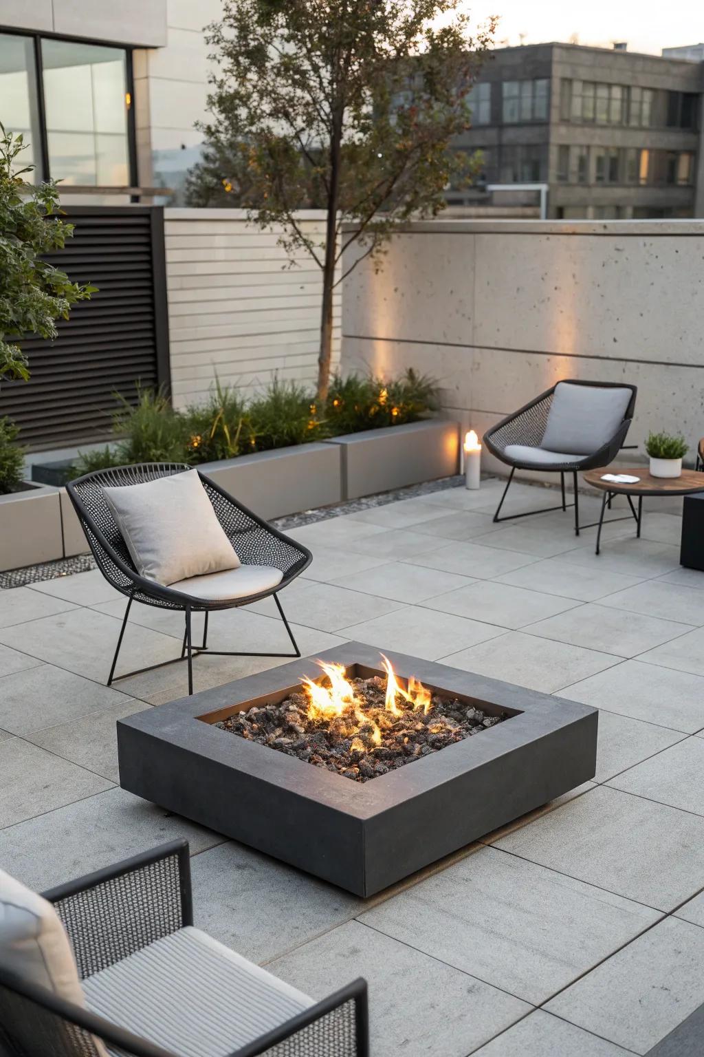 A low-profile design offers understated elegance.