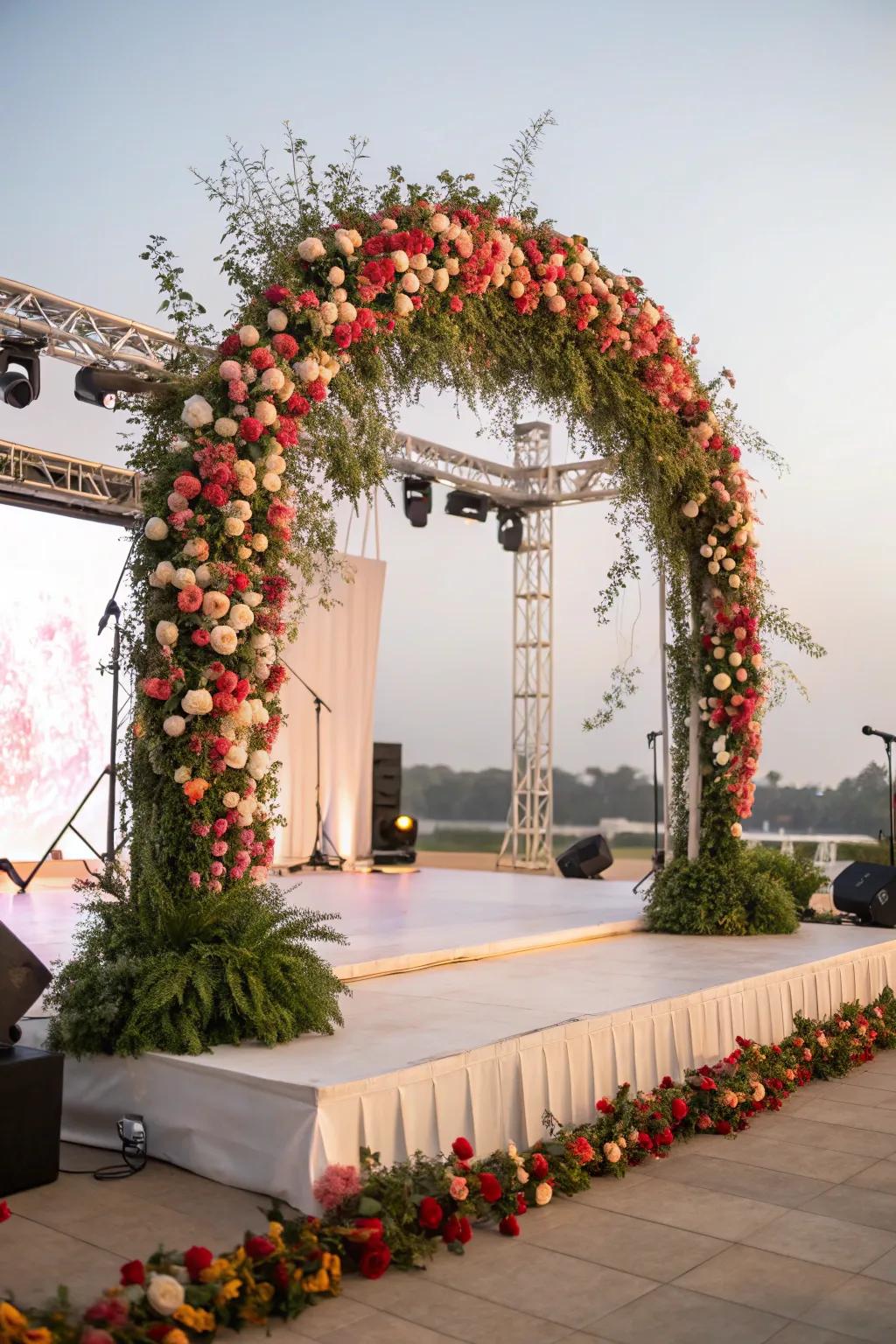 A showpiece that is the center of attraction.