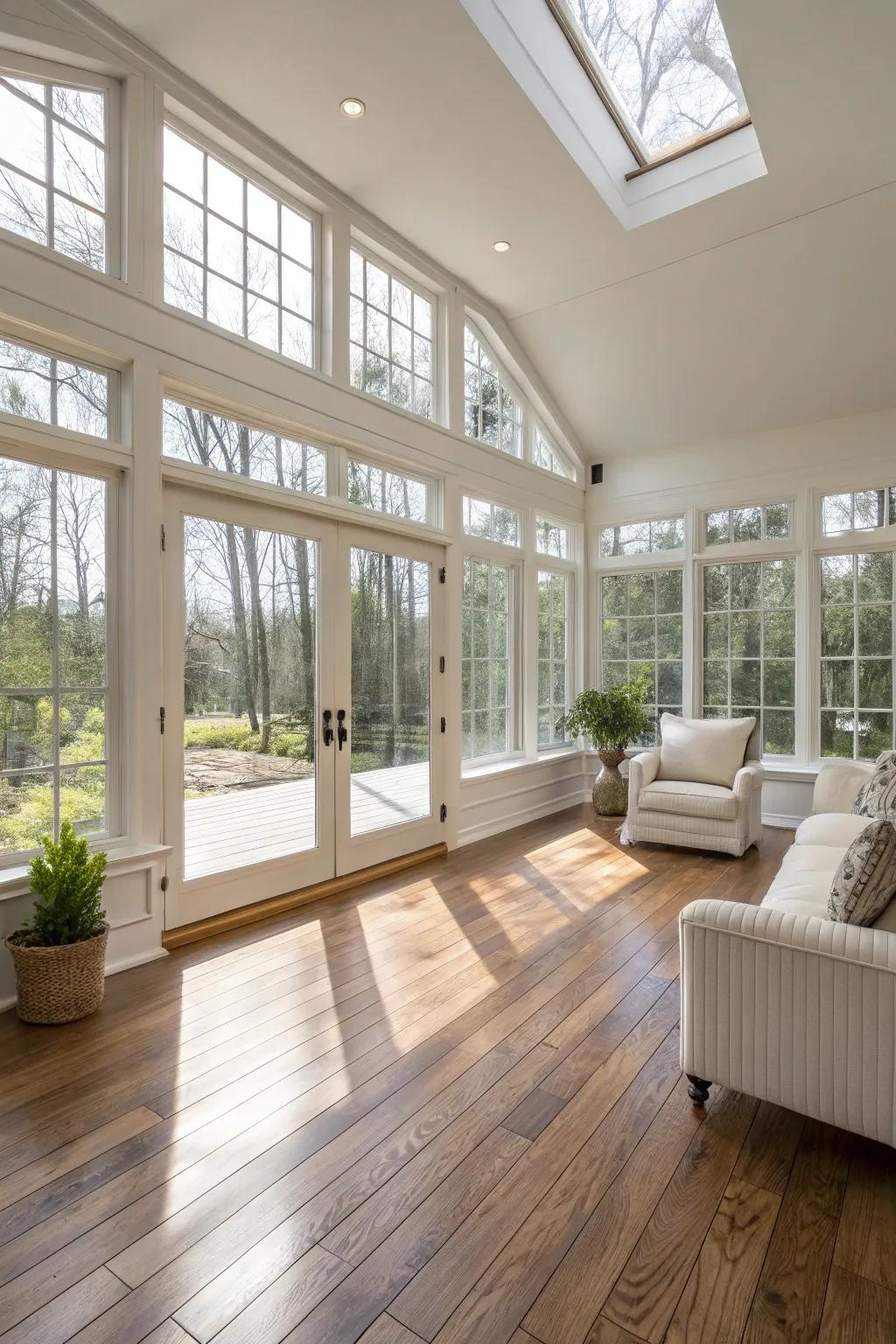 Structured timber balances aesthetics with function in sun-soaked spaces.