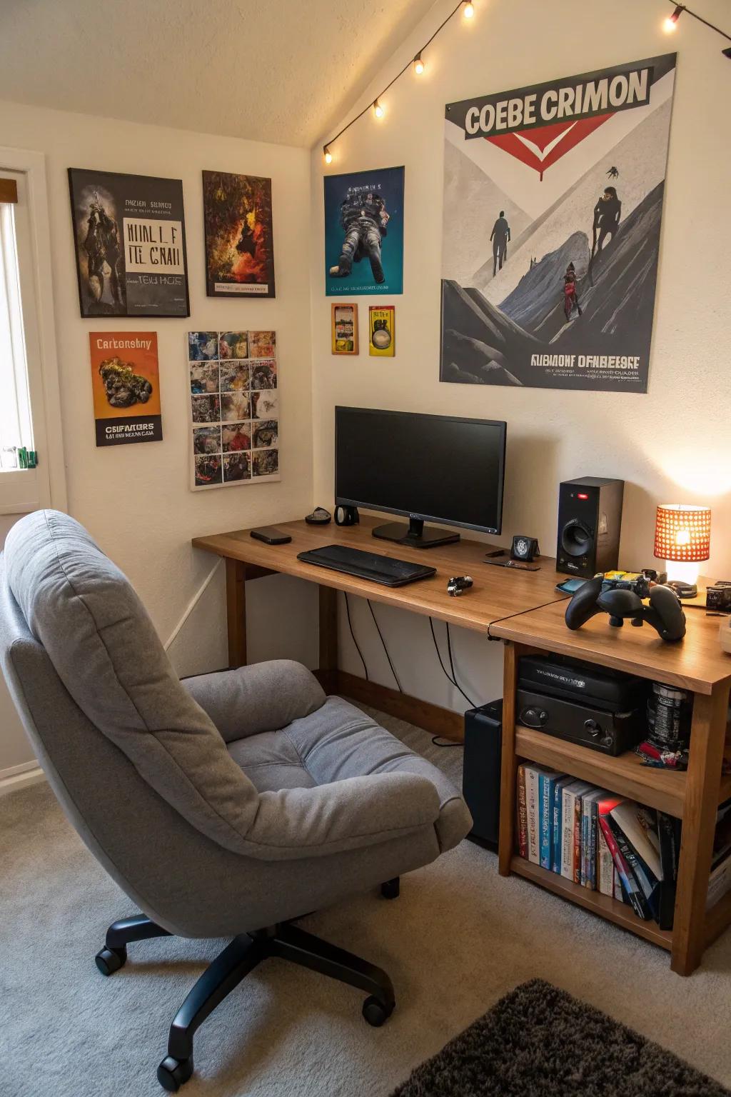 A committed entertainment area for leisure and amusement.