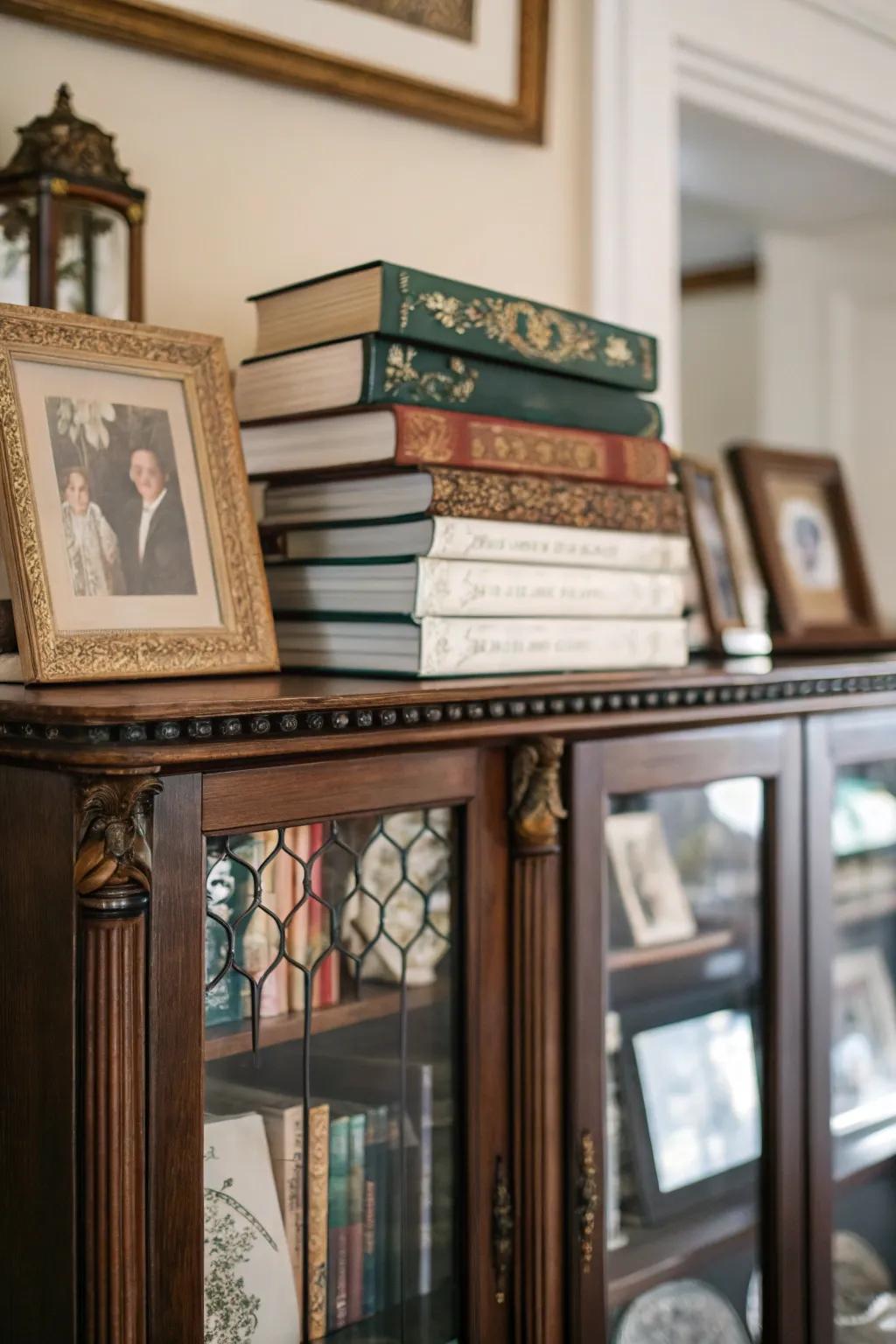Literary works and frames heighten interest and academic allure.