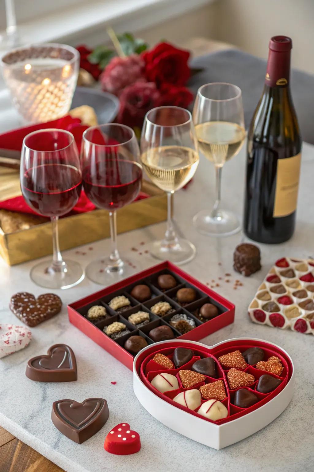 Indulge within the abundant flavors of wine and cocoa.