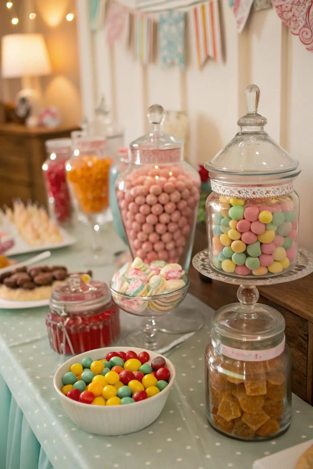 A delightful old-time confection bar that kindles nostalgia.