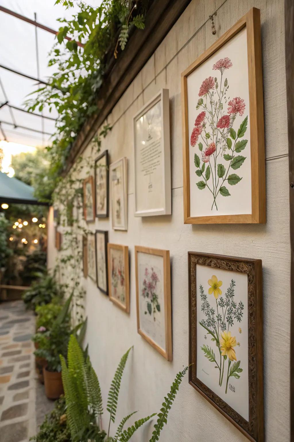 Artwork that captures nature promotes an atmosphere of calm.