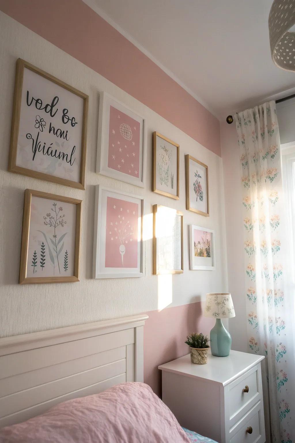 Uplifting quotations add a personal, encouraging touch.