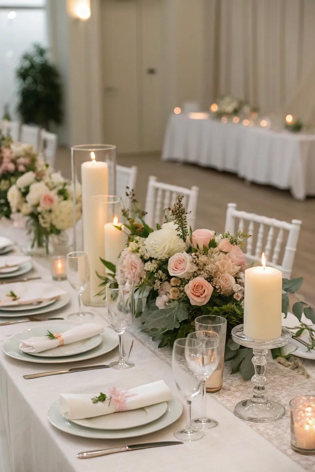 Formal refinement brings an ageless quality to your wedding.