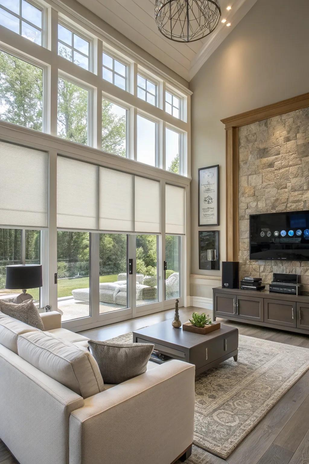 Mechanized awnings incorporate ease and modern tech into coverings.