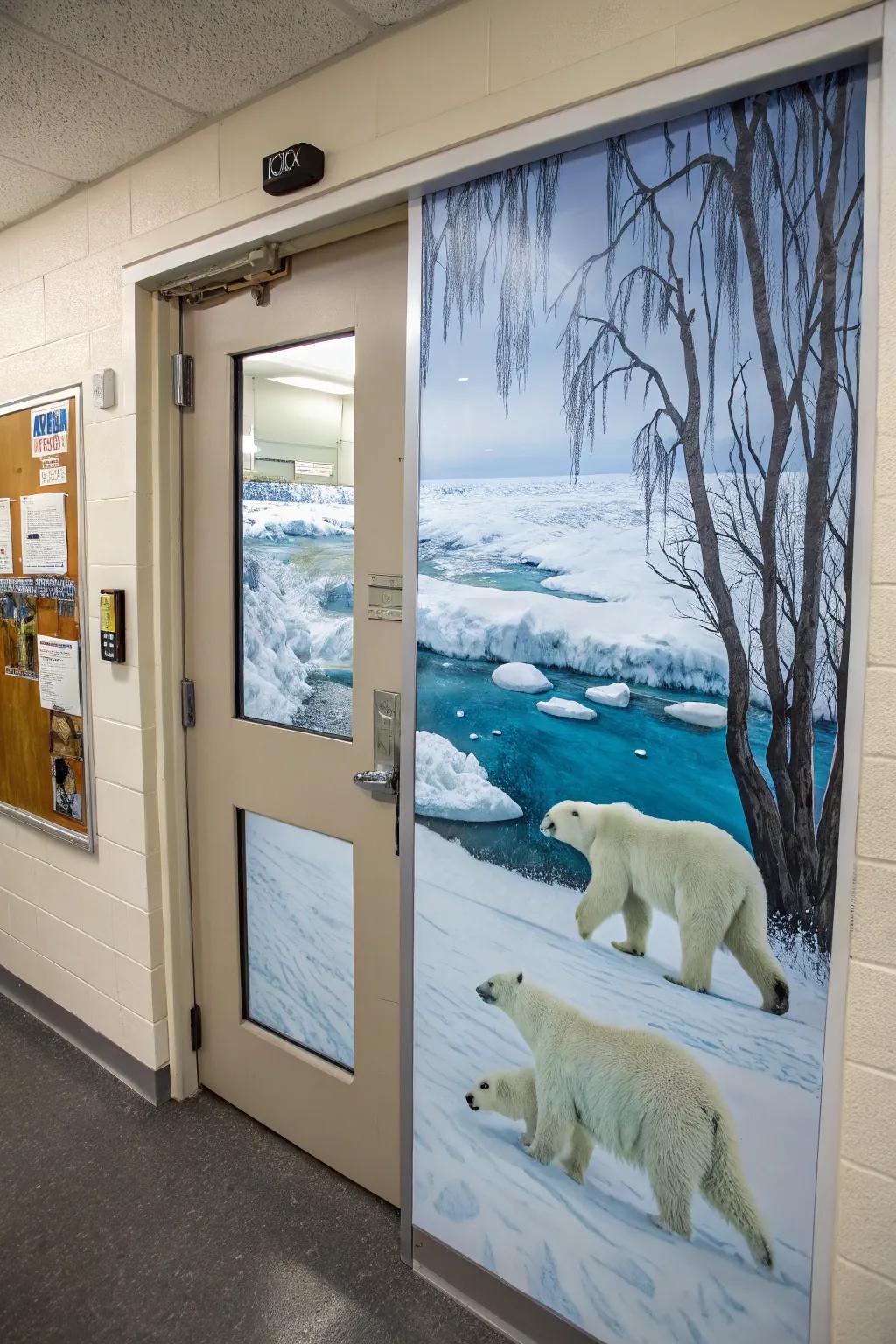 Join the arctic creatures on a winter adventure.