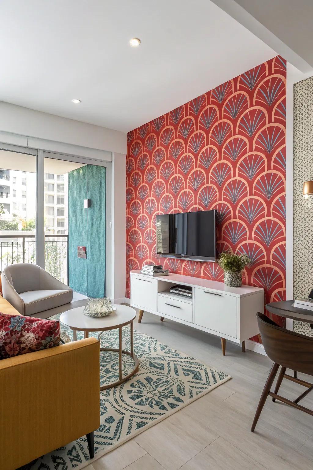 Feature walls inject character and serve as a focal element in any room.