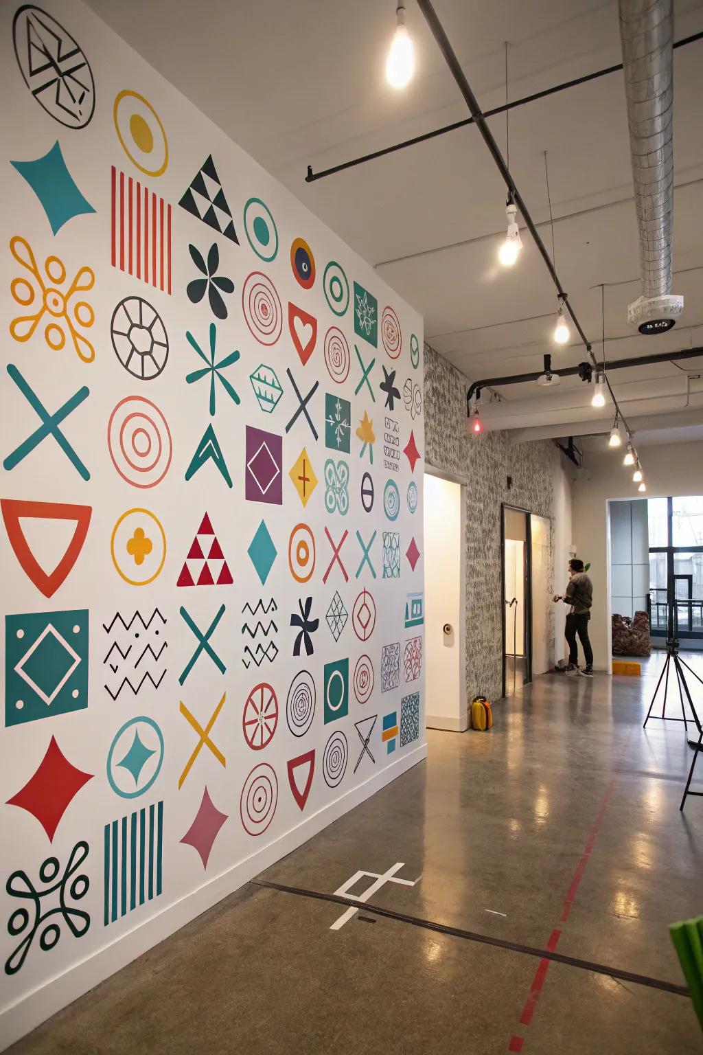 Transform walls with eclectic symbol packs