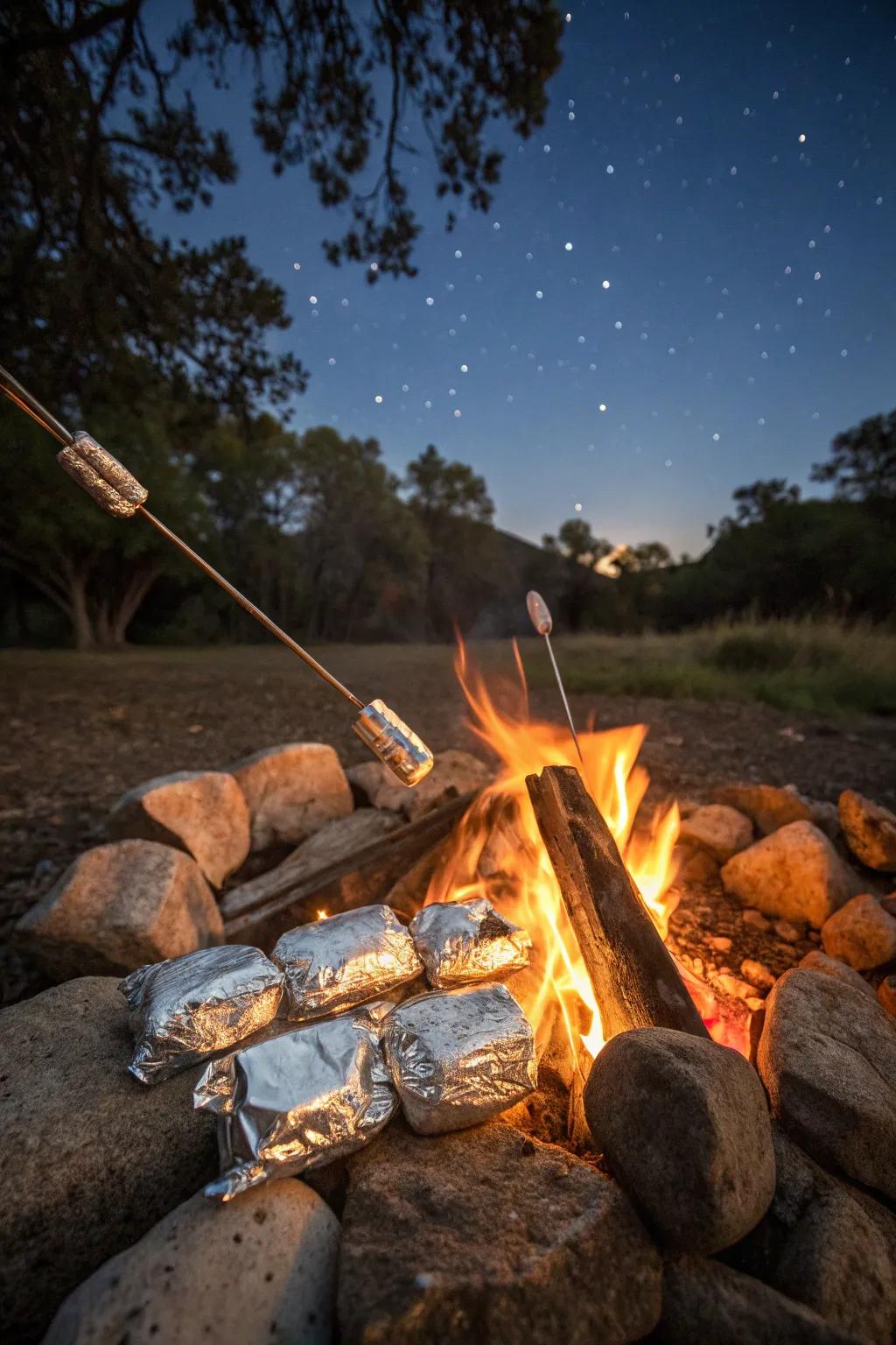 Cooking over the fire delivers mouthwatering flavors to life.