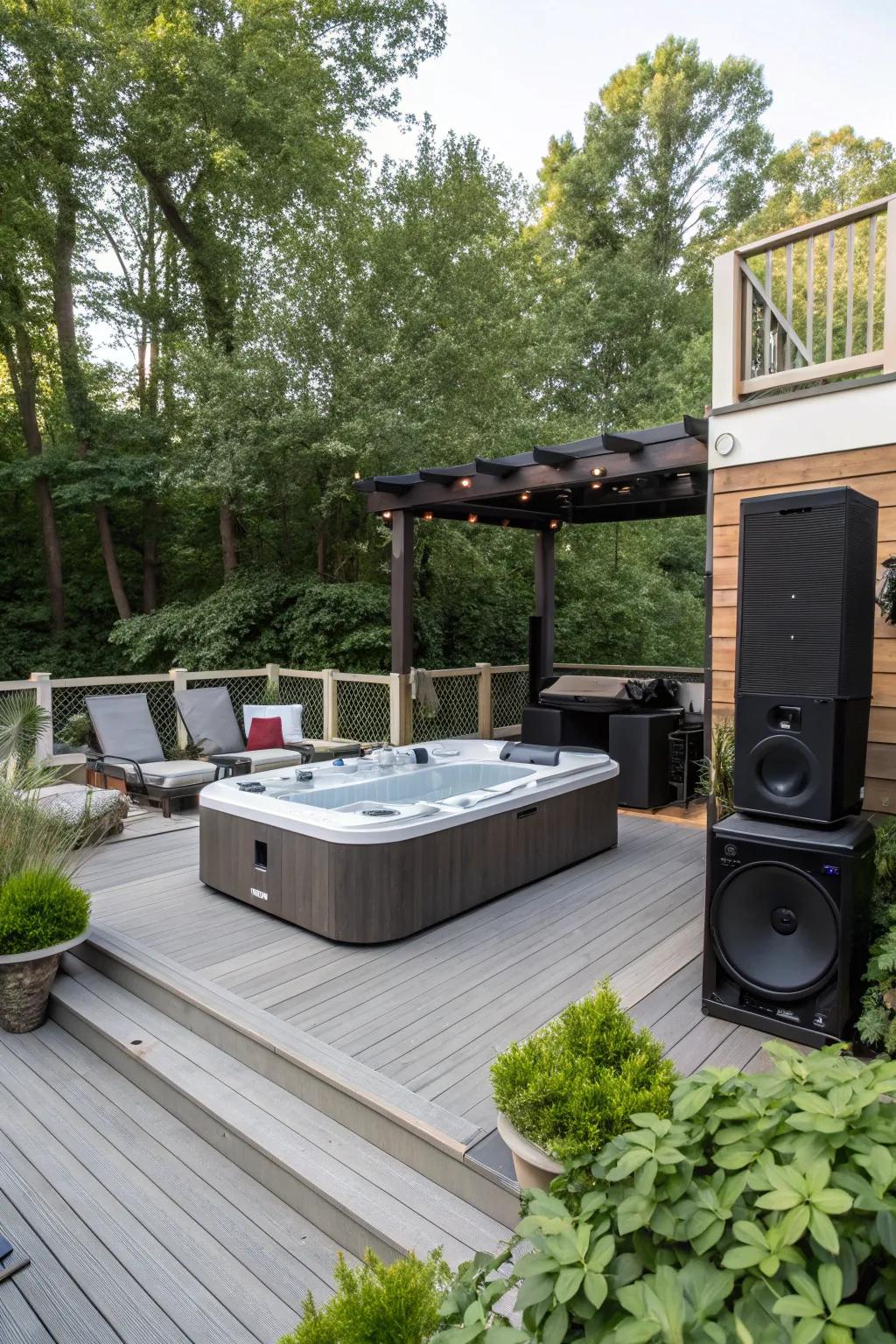An outside sound framework lifts your unwinding and diversion experience.