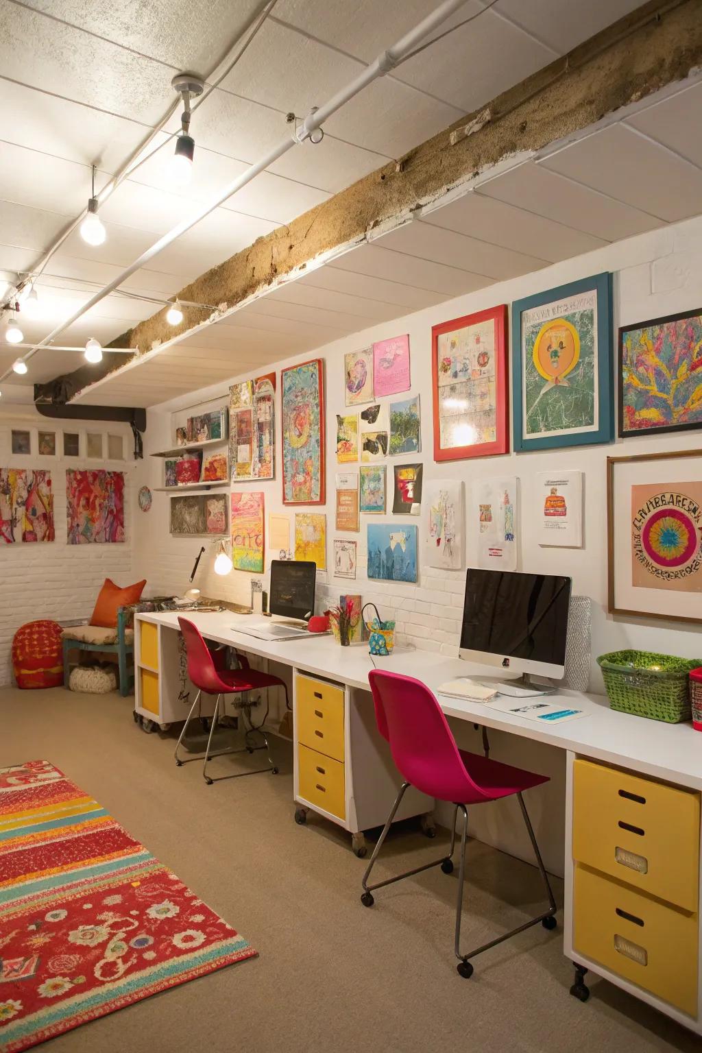 Art and decor bring personality and inspiration to your office.