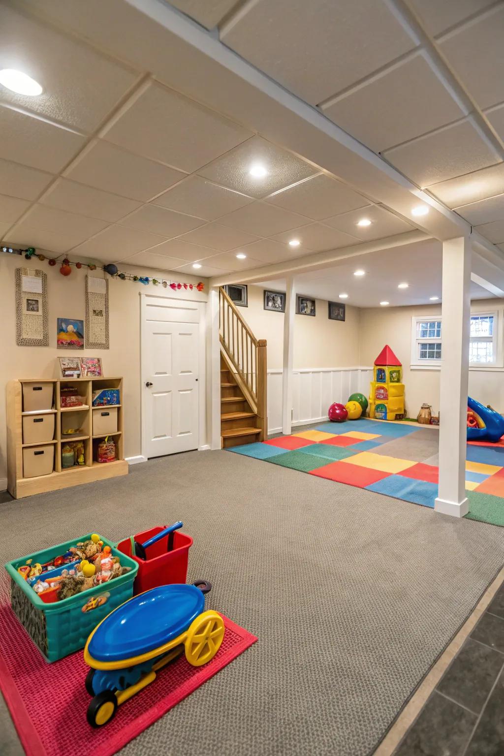 A vibrant space for kids to play and explore.