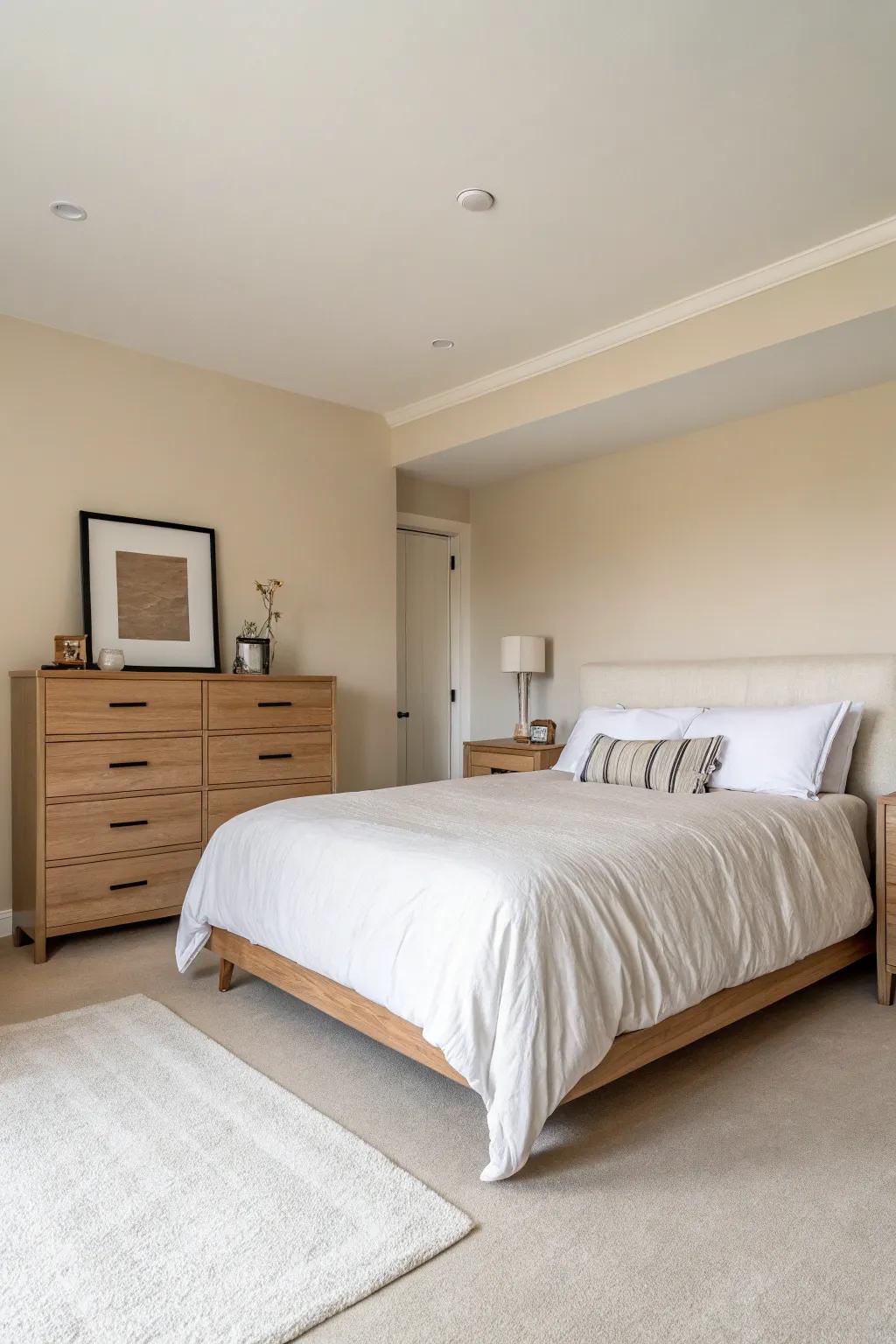 Minimalist designs foster tranquility and sophistication in your bedroom.