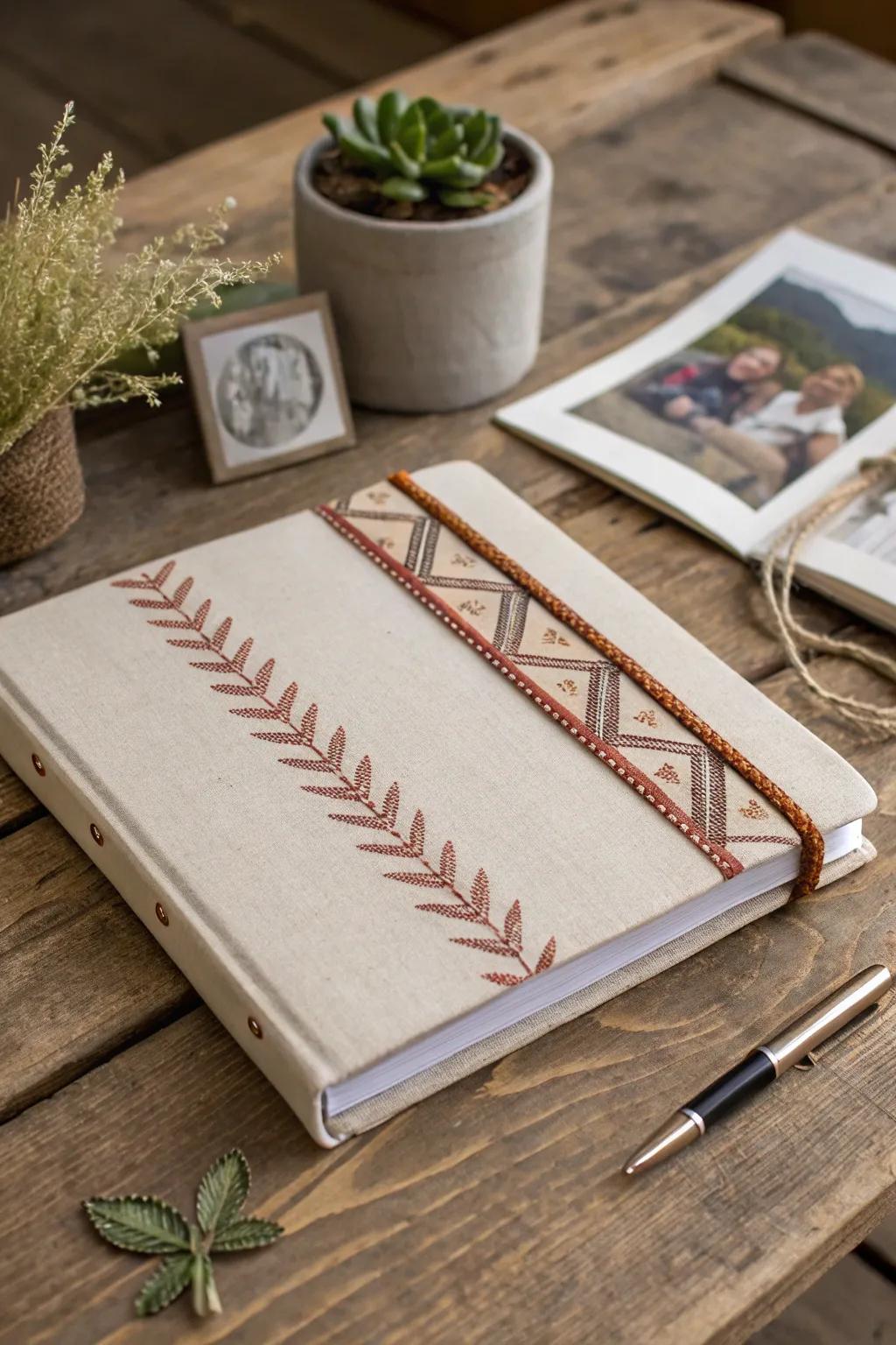 Capture your memories in style with this chic DIY photo album binder.