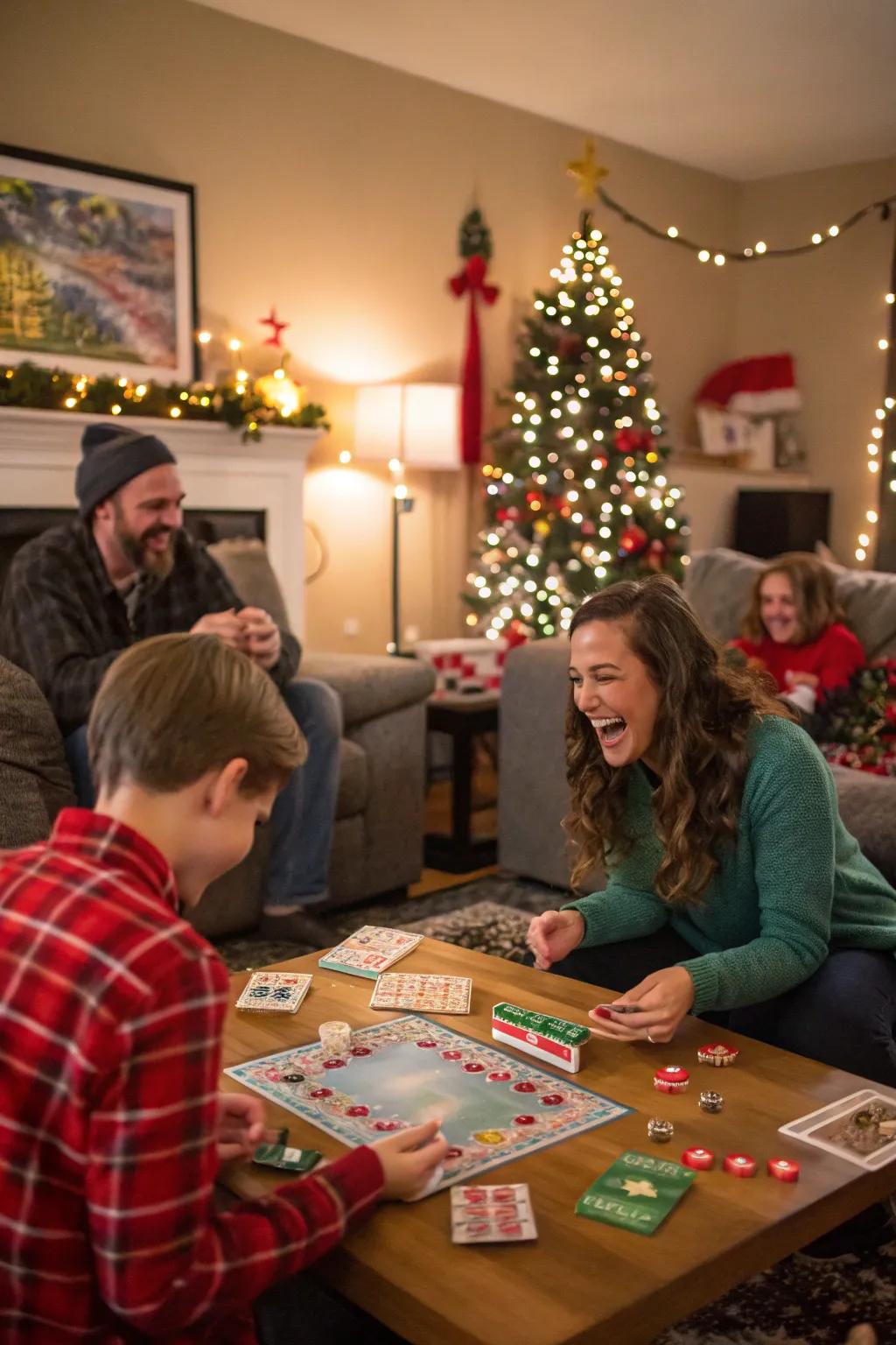 An engaging game evening that reveals the festive spirit within everyone.
