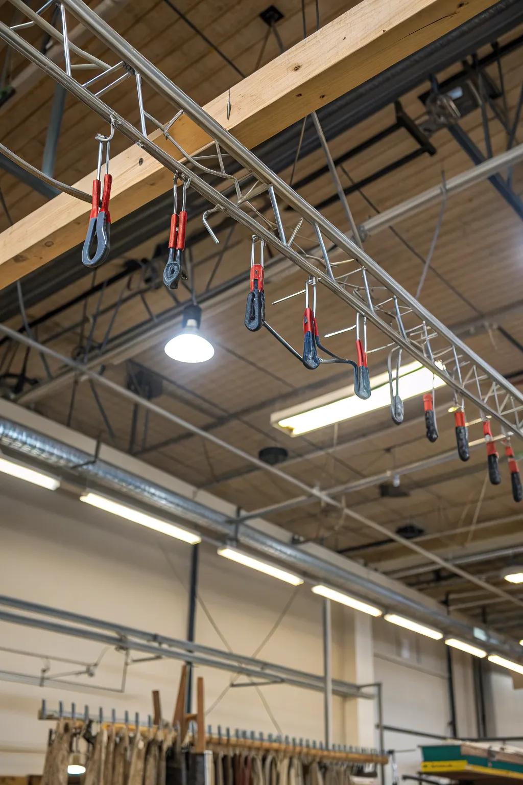 Ceiling-suspended solutions free up valuable floor and wall space.