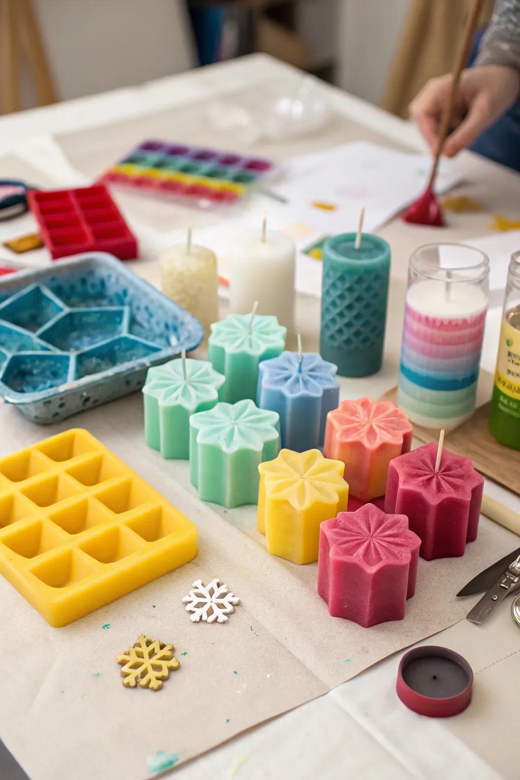 Artisan ice wax offers a personalized, textured touch.