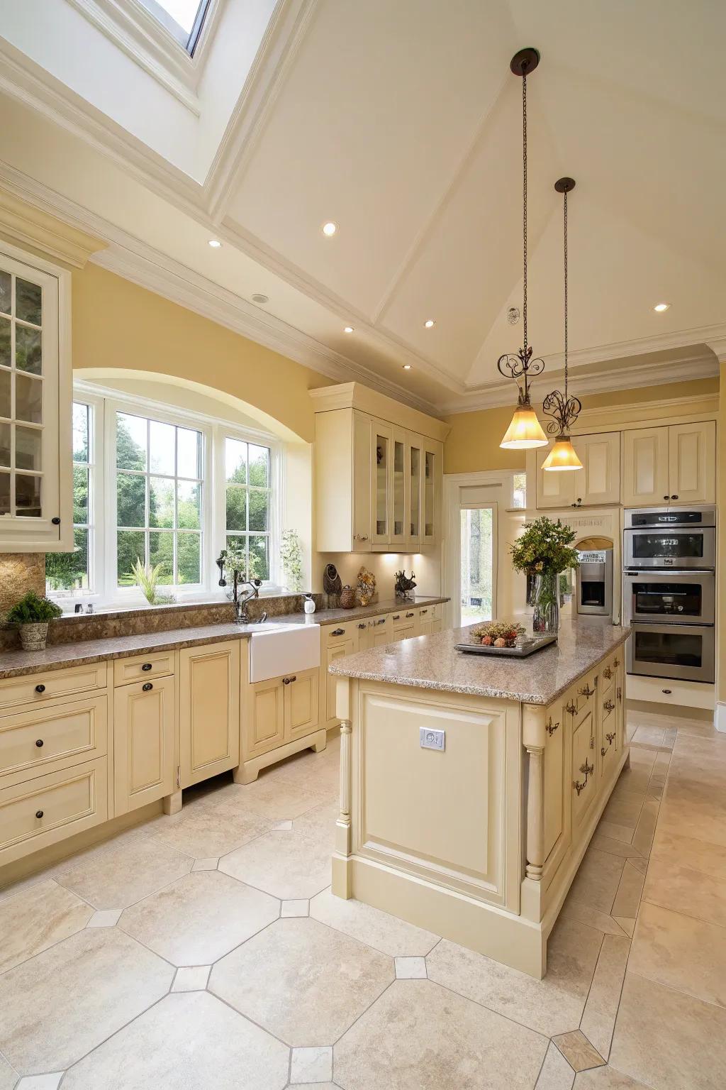 Practical arrangements ensure comfort and simplicity.