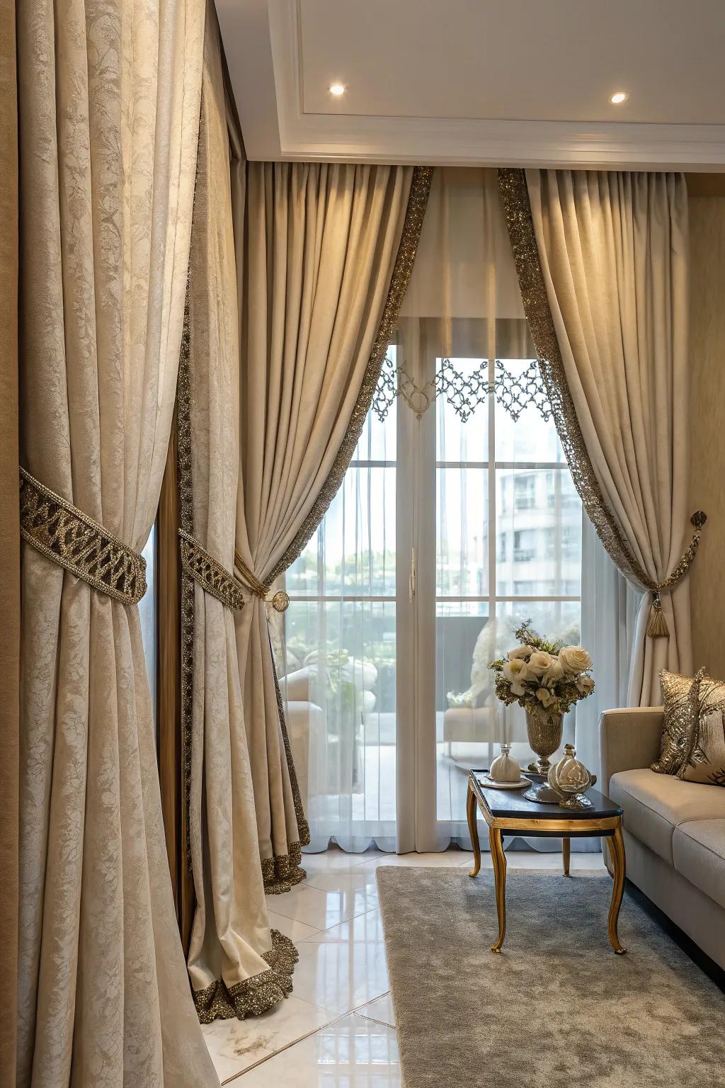 Holdbacks add function and flair to your window coverings.